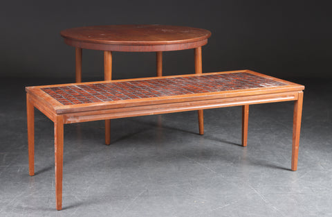 Tile top Teak Coffee table