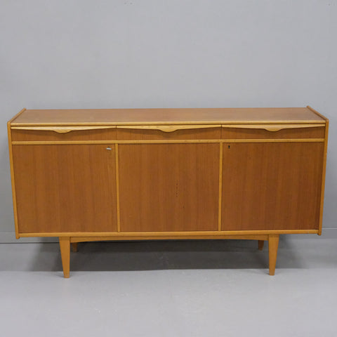 TEAK SIDEBOARD  BREO MÖBLER, ODERLJUNGA 1950s/1960s.