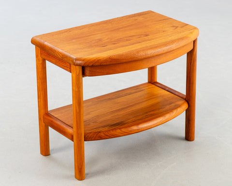 Salling Stole Factory. Solid Teak bedside / end table by Salling Stolefabrik, Denmark