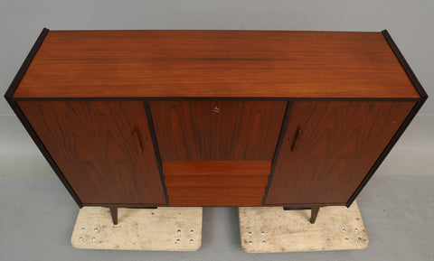 Teak SIDEBOARD/CABINET, latter half of the 20th century.