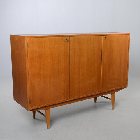 SIDEBOARD, teak, 1950s/60s.