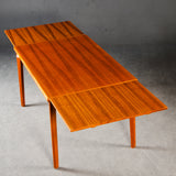 Teak table with 4 solid teak chairs