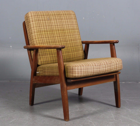 Teak and Beech Armchair - Mostly Danish Furniture Ottawa
