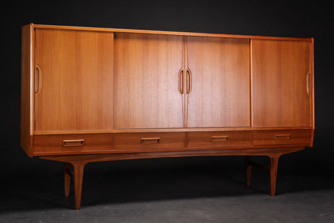 Teak and Rosewood Sideboard
