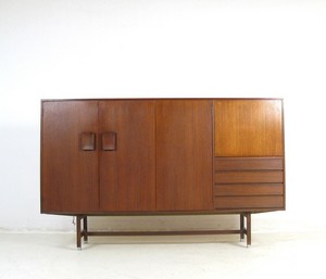 Large High Sideboard, Danish Design by Inger Klingenberg for Fristho, Netherlands