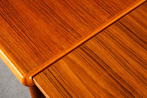 Teak table with 4 solid teak chairs