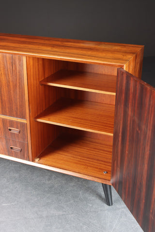 Freestanding rosewood sideboard, 1960s