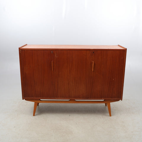 Beautiful Danish teak 50's sideboard teak 60 inches.
