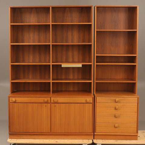 BOOK SHELF, teak, Ulferts, Tibro ,Sweden.*