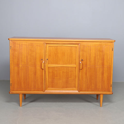 SIDEBOARD, teak, second half of the 20th century.*