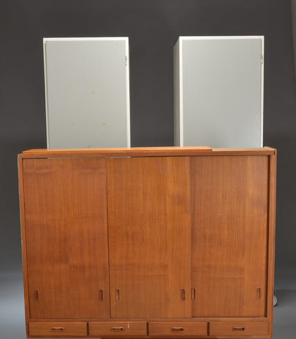 Beautiful Danish 50's Teak Cabinet