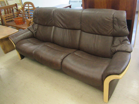 Stressless Leather Sofa by Ekornes