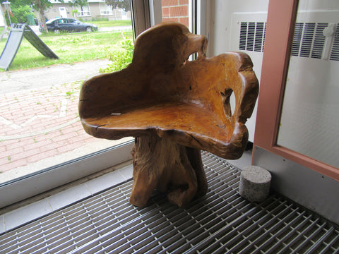 Outdoor Teak Root Chair