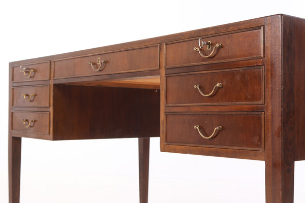 mahogany  desk, Ole Wanscher for A.J. Iversen