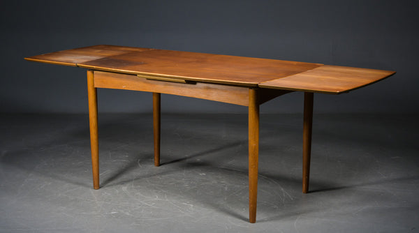 Dutch Extension Table Teak table, Dutch extension | Mostly Danish Furniture Ottawa