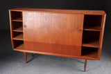 Teak Highboard. Made in Denmark, 60's