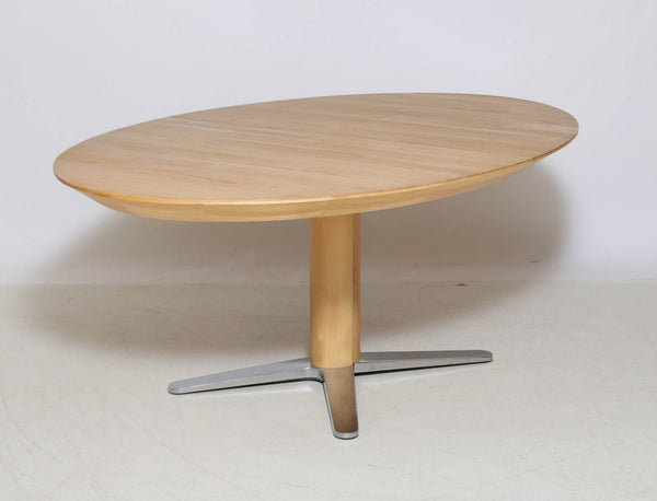 Beautiful Beech Dining table, Danish furniture manufacturer,