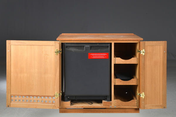 Trip Trap. Teak minibar