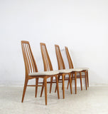 Niels Koefoed,  Teak chairs model Eva for Hornslet