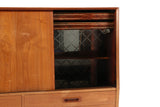 Teak Sideboard with bar interior Vemb Furniture Factory.