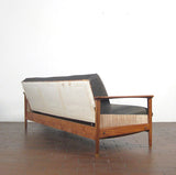 Solid Teak Sofa bed from the 1950s/60s