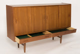 Teak tall sideboard, P. Westergaard.