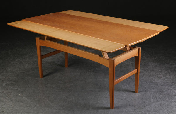 Oak Convertible coffee table to dining table  Danish furniture manufacturer