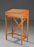 Desk lectern made of cherry wood by Henning Jensen and Torben Valeur