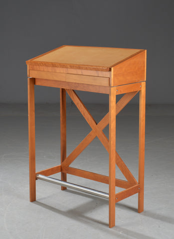 Desk lectern made of cherry wood by Henning Jensen and Torben Valeur