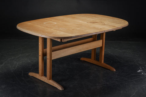 Solid beech wood dining table .Gangsø