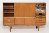 Danish furniture manufacturer: High sideboard - teak wood