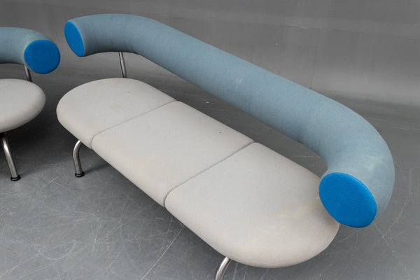 Foersom and Hjorth-Lorentzen. Two Pipeline sofas (2)