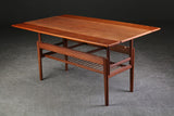 Teak Elevation table / Copenhagen table,  1960s