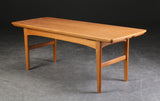 Oak Convertible coffee table to dining table  Danish furniture manufacturer