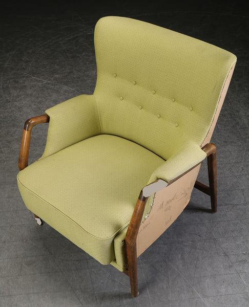 Kurt Olsen, attributed. Armchair, mid 20th century