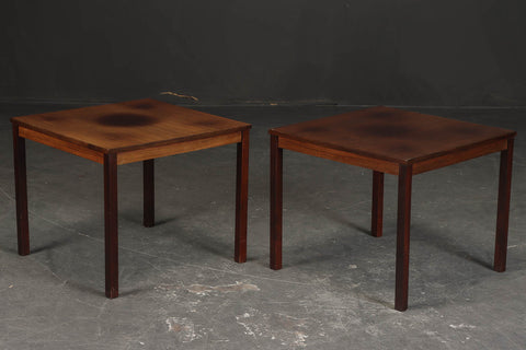 Danish Rosewood end tables