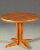 Solid teak dining table, Danish furniture manufacturer