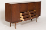 TEAK High sideboard, Danish furniture manufacturer.