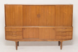 Danish furniture manufacturer: High sideboard - teak wood