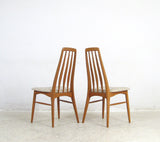 Niels Koefoed,  Teak chairs model Eva for Hornslet