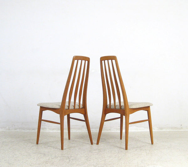 Niels Koefoed,  Teak chairs model Eva for Hornslet