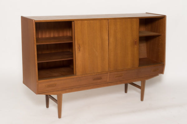 Teak tall sideboard, P. Westergaard.