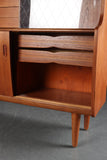 Danish Teak Highboard, 1960's by Poul M Jessen