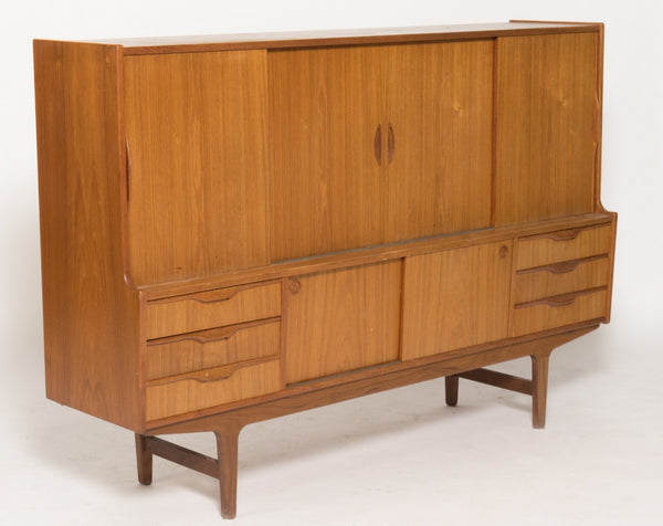 Danish furniture manufacturer: High sideboard - teak wood