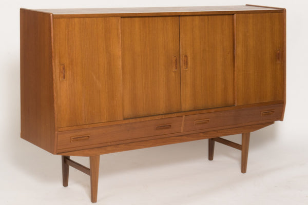 Teak tall sideboard, P. Westergaard.