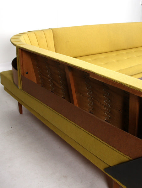 Corner sofa, teak , 1950/60s Danish furniture manufacturer