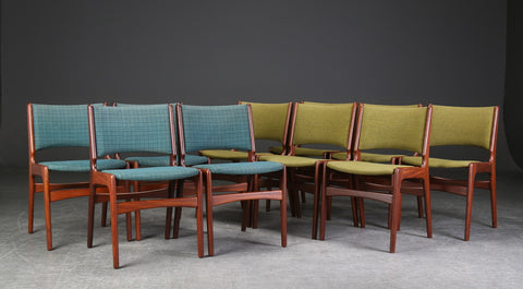 teak chairs, Danish furniture manufacturer