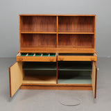 Teak Bookshelf with cabinet, Ulferts, Tibro, 1960s.