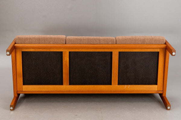seating group. Teak sofa + 2 armchairs. Denmark, 1960s By EMC, Denmark