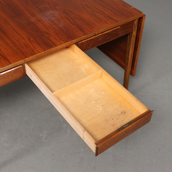 Flip Ends DESK, walnut, second half of the 20th century.